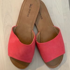 Pink sandals
